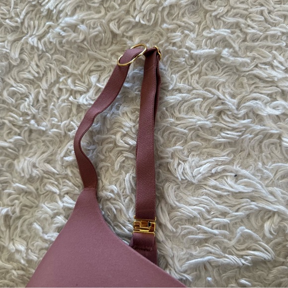 Victoria's Secret Incredible Perfect Shape Push-Up Bra Mauve Dusty Rose Size 36C - Picture 5 of 9